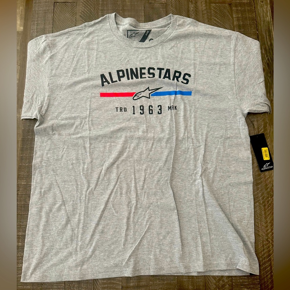 Heather Gray AlpineStars Short Sleeve Tee